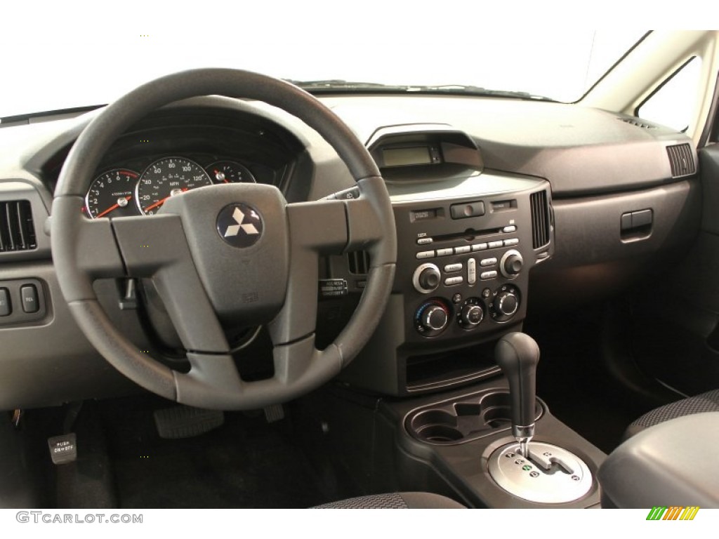 2011 Mitsubishi Endeavor LS Black Dashboard Photo #62838993
