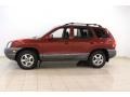 2003 Merlot Red Hyundai Santa Fe GLS 4WD  photo #4