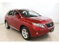 2010 Matador Red Mica Lexus RX 350 AWD  photo #1