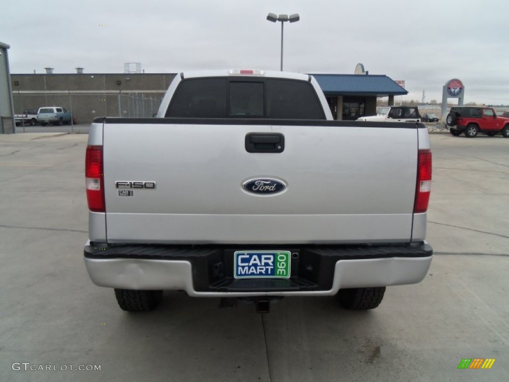 2007 F150 FX4 SuperCab 4x4 - Silver Metallic / Black/Medium Flint photo #25