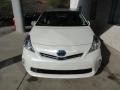 2012 Blizzard White Pearl Toyota Prius v Three Hybrid  photo #6