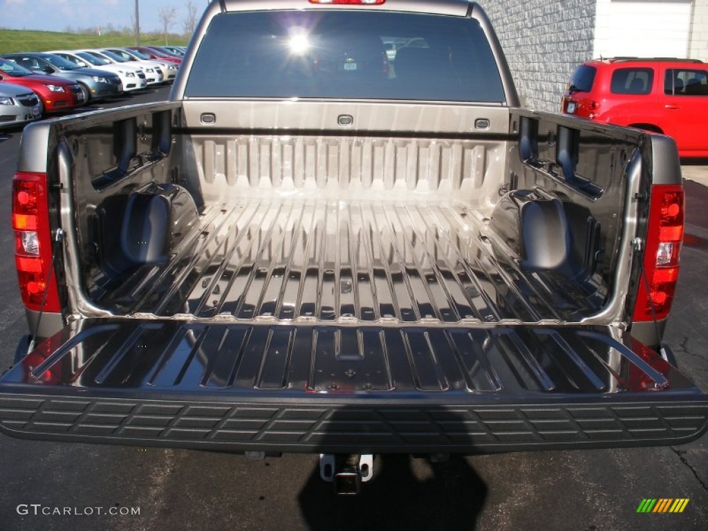 2012 Silverado 1500 LT Crew Cab 4x4 - Mocha Steel Metallic / Ebony photo #30