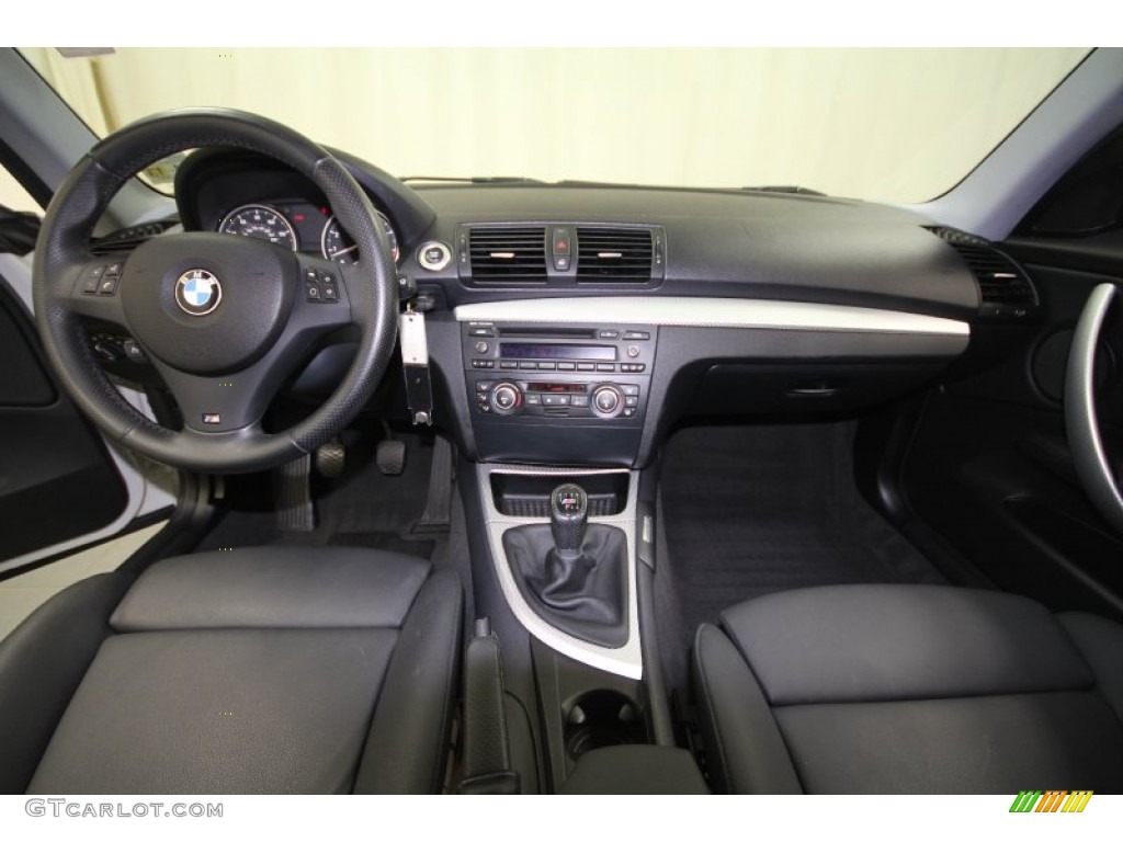 2008 1 Series 135i Coupe - Alpine White / Black photo #4