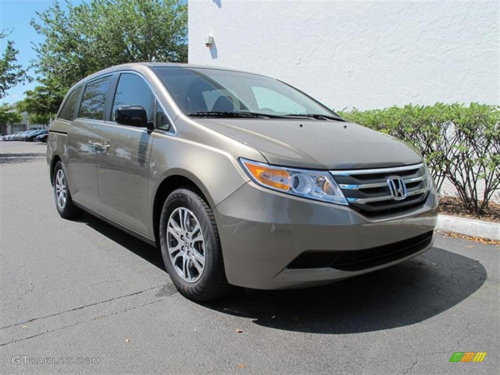 2012 Odyssey EX - Mocha Metallic / Beige photo #1