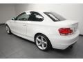 2008 Alpine White BMW 1 Series 135i Coupe  photo #5