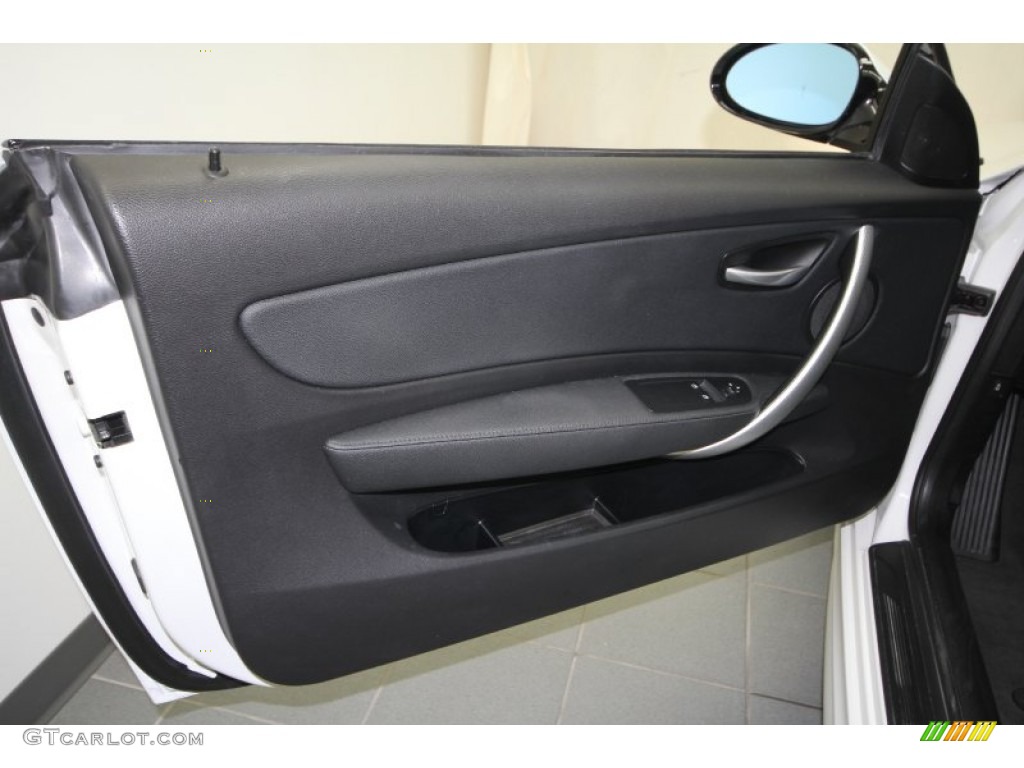 2008 1 Series 135i Coupe - Alpine White / Black photo #17