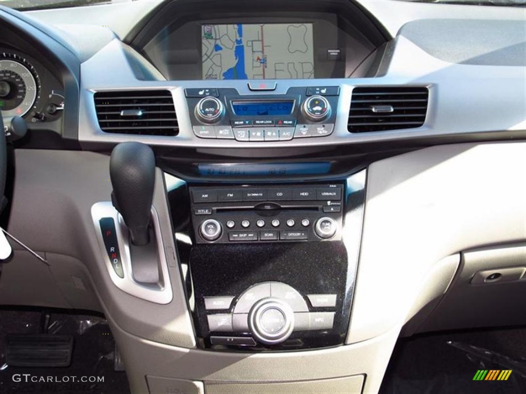 2012 Odyssey EX-L - Smoky Topaz Metallic / Truffle photo #6