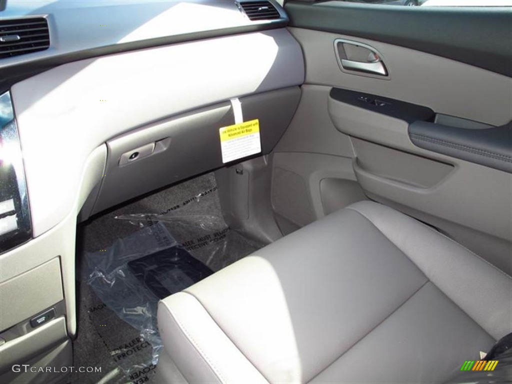 2012 Odyssey EX-L - Smoky Topaz Metallic / Truffle photo #7