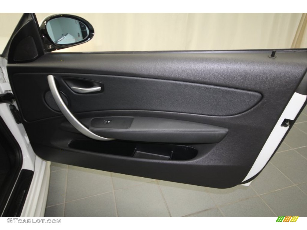 2008 1 Series 135i Coupe - Alpine White / Black photo #34