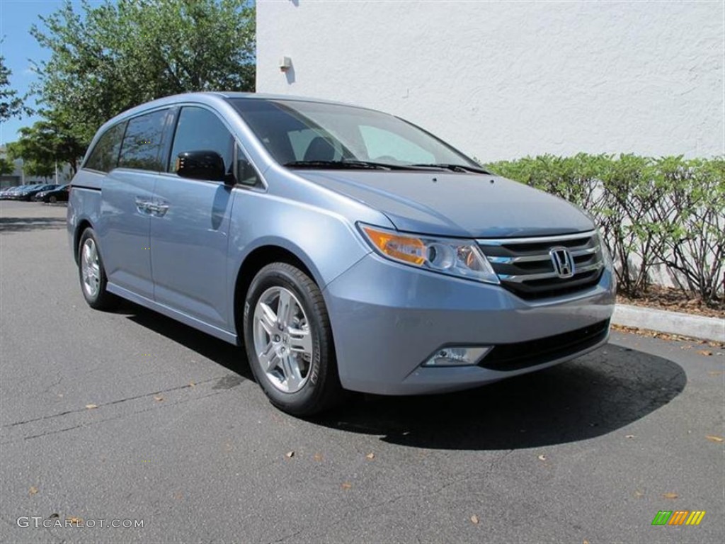 2012 Odyssey Touring - Celestial Blue Metallic / Gray photo #1