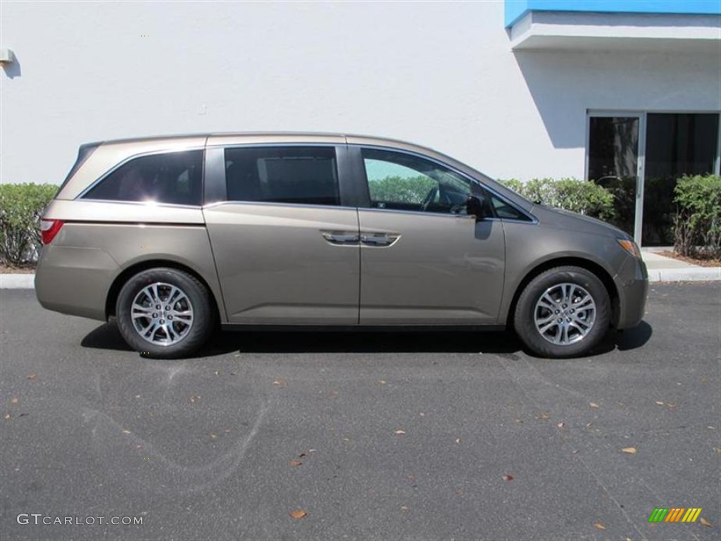 Mocha Metallic 2012 Honda Odyssey EX Exterior Photo #62843836