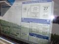 2012 Honda Odyssey EX Window Sticker