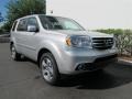 2012 Alabaster Silver Metallic Honda Pilot EX-L  photo #1