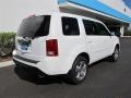 2012 White Diamond Pearl Honda Pilot EX-L  photo #3