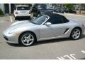 Arctic Silver Metallic 2008 Porsche Boxster 