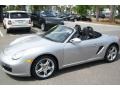 2008 Arctic Silver Metallic Porsche Boxster   photo #8