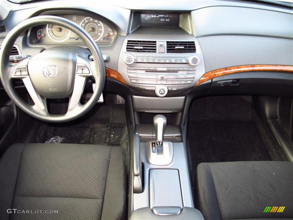 2012 Honda Accord EX Sedan Black Dashboard Photo #62845108