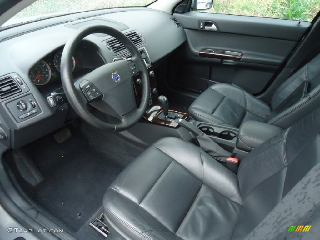 Off Black Interior 2006 Volvo V50 2.4i Photo #62845258