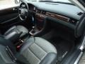 Platinum/Saber Black 2004 Audi Allroad 2.7T quattro Avant Dashboard