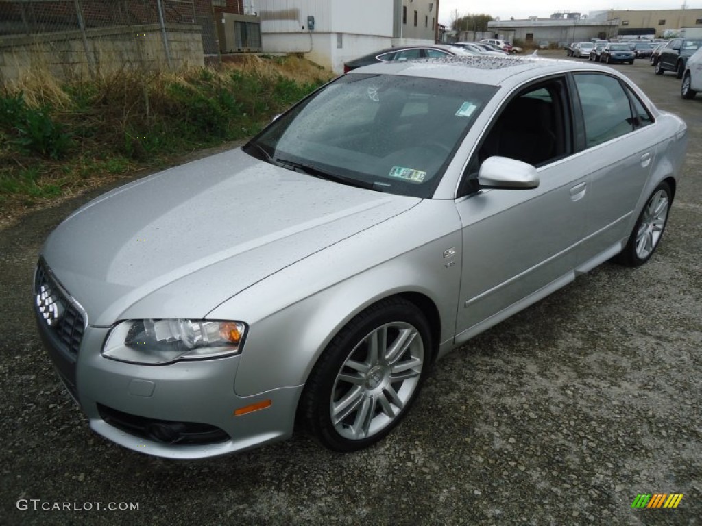 Bright Silver Metallic 2007 Audi S4 4.2 quattro Sedan Exterior Photo #62845998