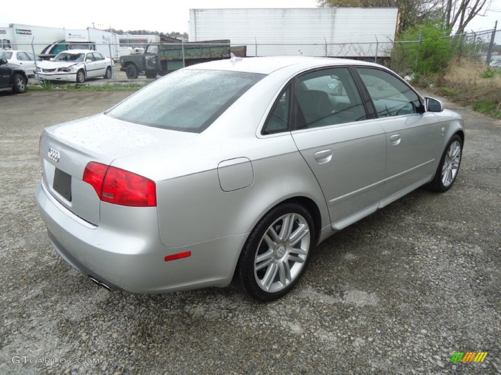 Bright Silver Metallic 2007 Audi S4 4.2 quattro Sedan Exterior Photo #62846044