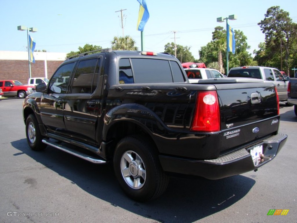 2005 Explorer Sport Trac Adrenalin - Black Clearcoat / Medium Dark Flint photo #6