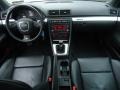 2007 Audi S4 Ebony Interior Dashboard Photo
