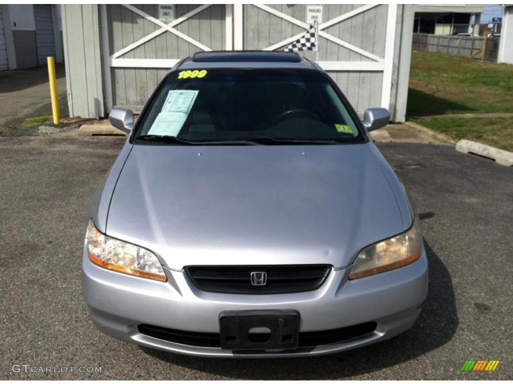1999 Accord EX-L Coupe - Satin Silver Metallic / Charcoal photo #2