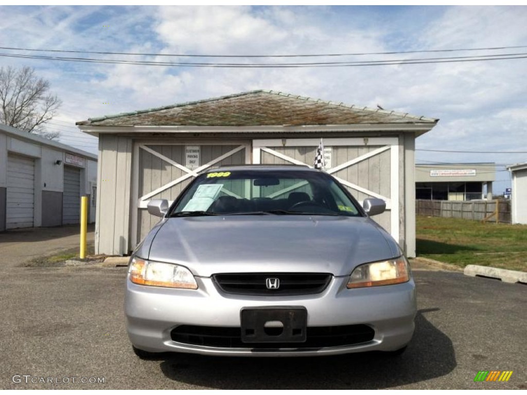 1999 Accord EX-L Coupe - Satin Silver Metallic / Charcoal photo #9