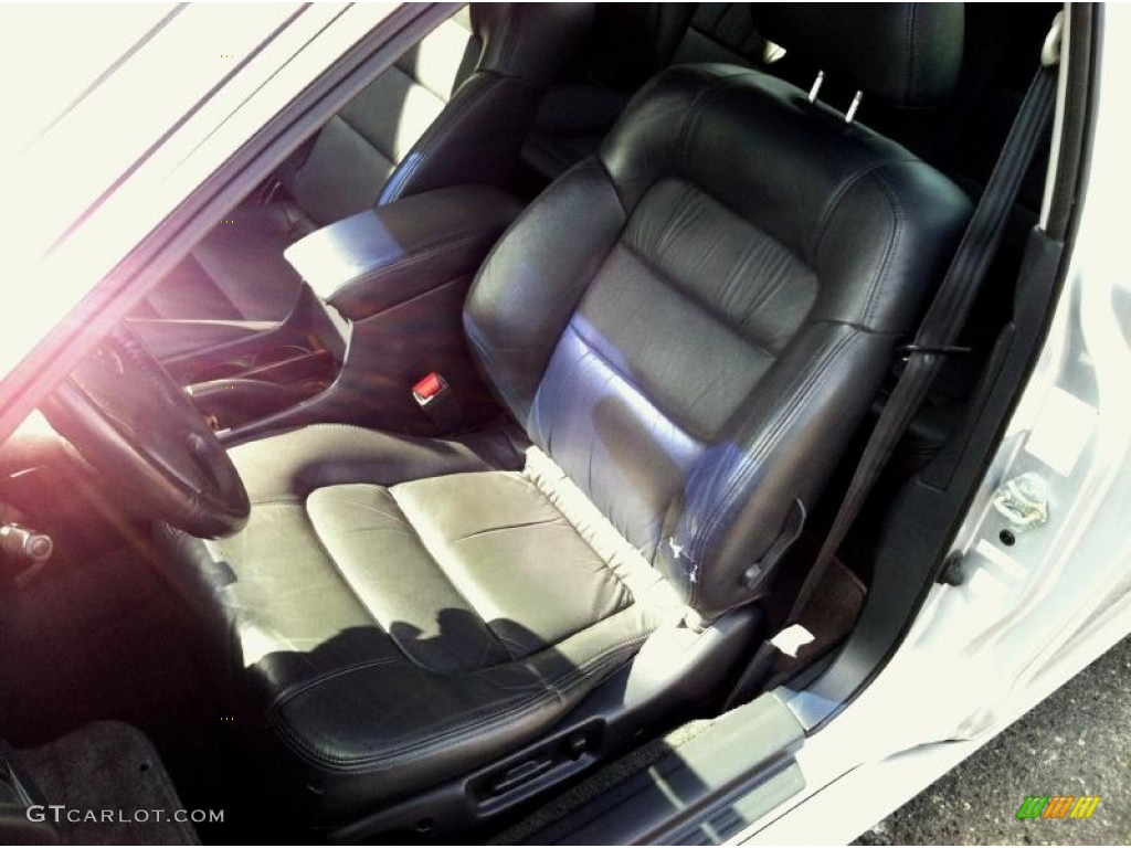 1999 Accord EX-L Coupe - Satin Silver Metallic / Charcoal photo #17