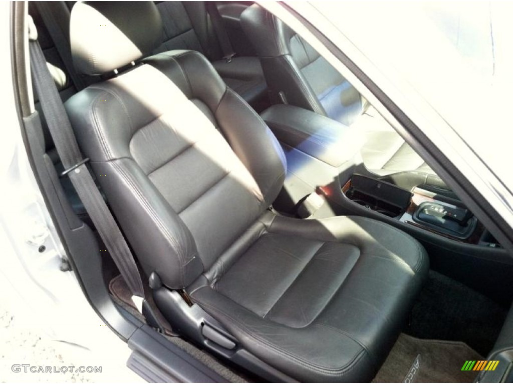 1999 Accord EX-L Coupe - Satin Silver Metallic / Charcoal photo #20