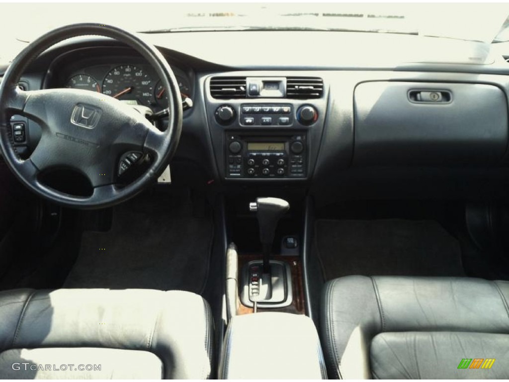 1999 Accord EX-L Coupe - Satin Silver Metallic / Charcoal photo #24