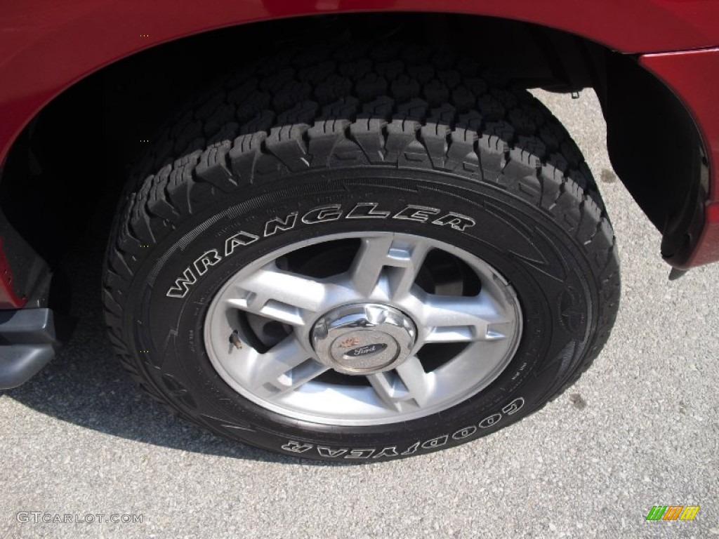 2004 Explorer XLT 4x4 - Redfire Metallic / Graphite photo #9