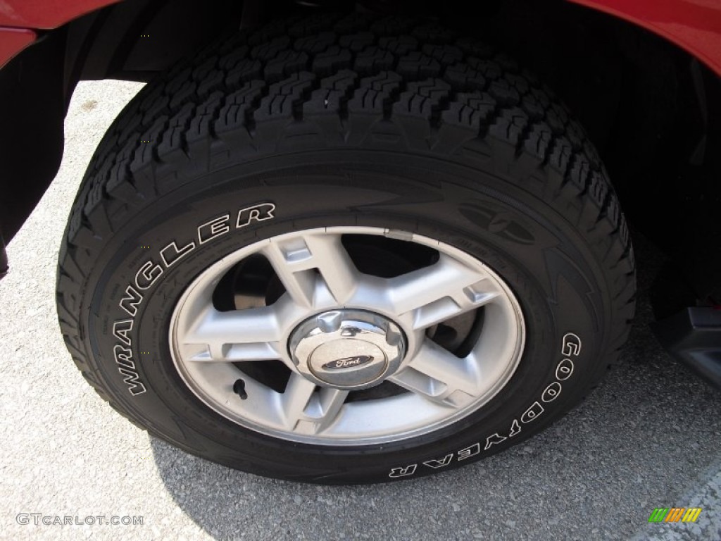 2004 Explorer XLT 4x4 - Redfire Metallic / Graphite photo #12
