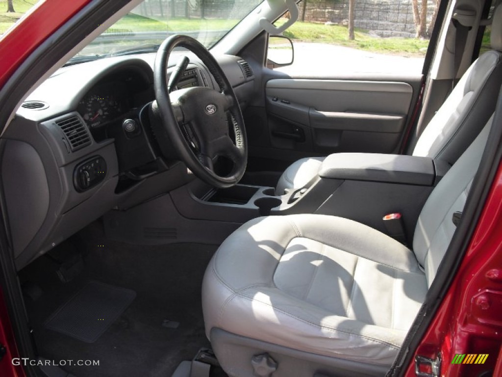 2004 Explorer XLT 4x4 - Redfire Metallic / Graphite photo #17