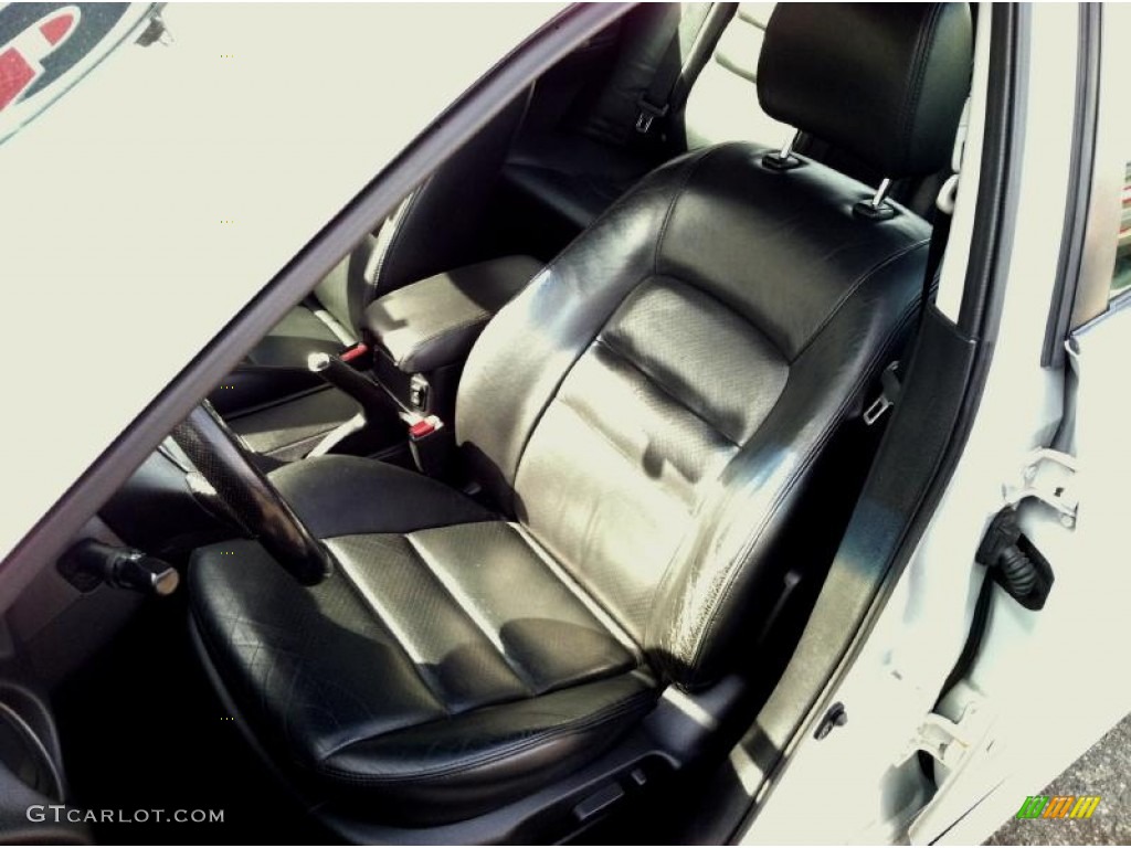 2003 MAZDA6 i Sedan - Satin Silver Metallic / Black photo #17