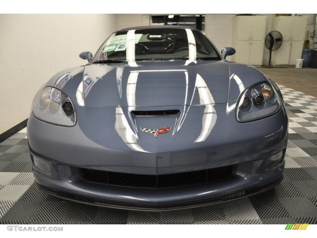 2012 Corvette Grand Sport Convertible - Supersonic Blue Metallic / Ebony photo #8