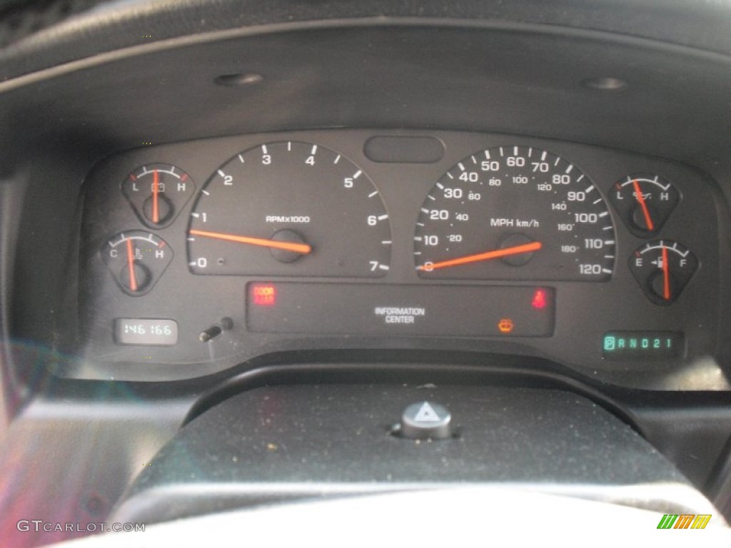 2002 Dodge Dakota Sport Quad Cab Gauges Photo #62847928