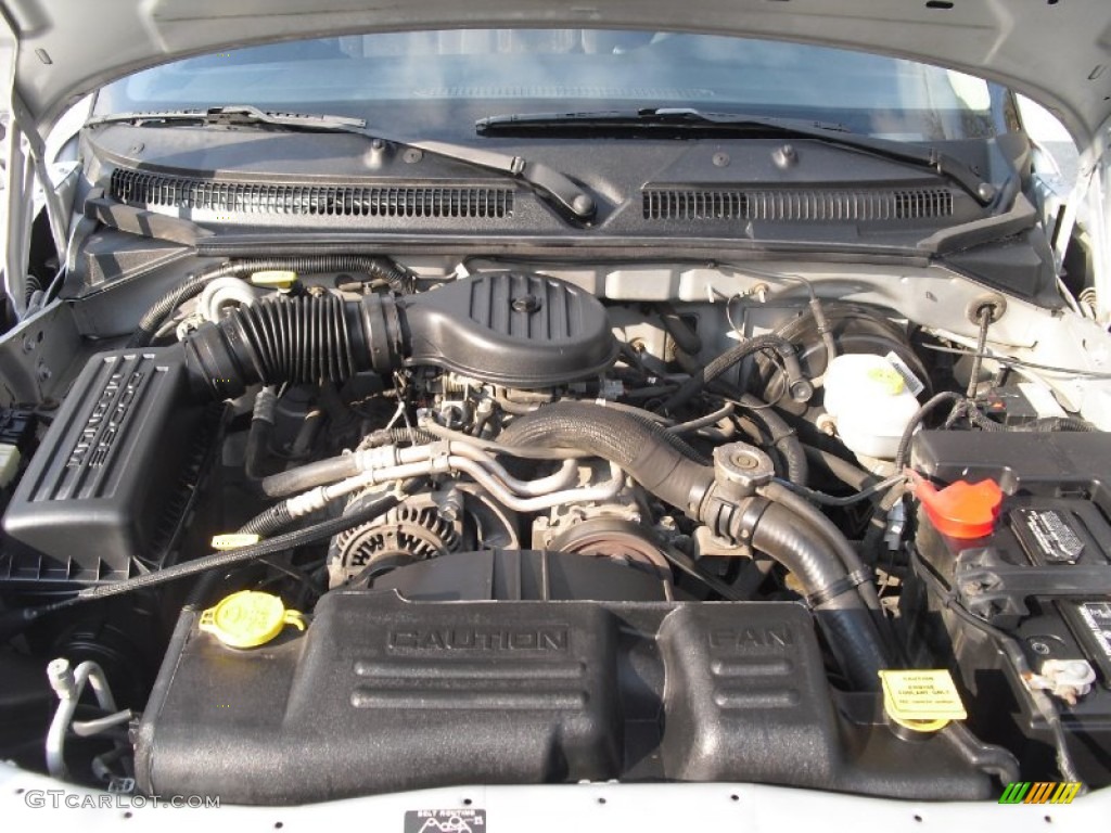 2002 Dodge Dakota Sport Quad Cab 3.9 Liter OHV 12-Valve V6 Engine Photo #62848040