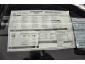 2012 Cadillac Escalade Premium AWD Window Sticker
