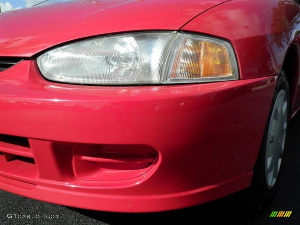 2000 Mirage DE Coupe - Phoenix Red / Black photo #4