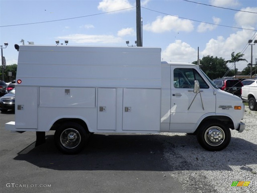 1996 Olympic White Chevrolet Chevy Van G30 Service Truck 62840507
