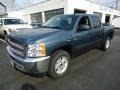 2012 Blue Granite Metallic Chevrolet Silverado 1500 LT Crew Cab 4x4  photo #2