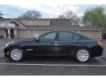 2009 Azurite Black Metallic BMW 7 Series 750i Sedan  photo #5