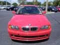 2002 Electric Red BMW 3 Series 325i Coupe  photo #3