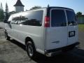 Summit White - Express EXT LS 3500 Passenger Van Photo No. 7