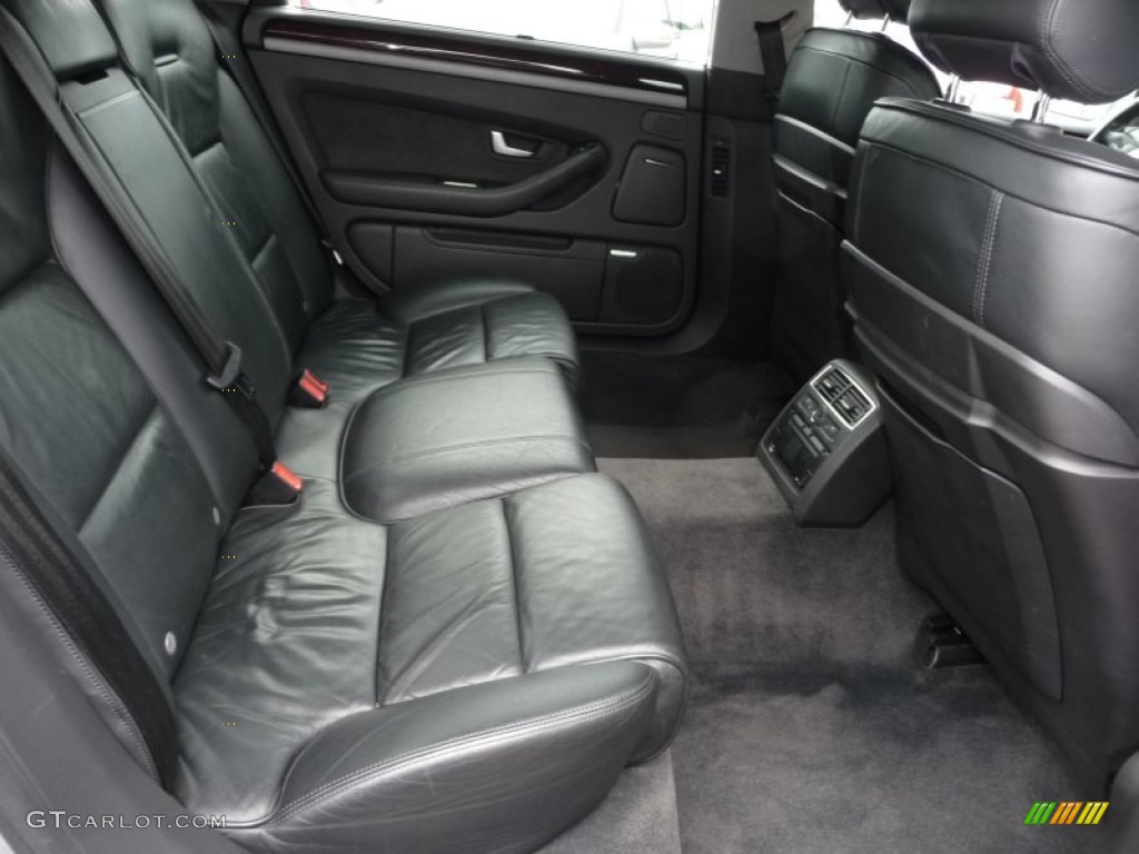 Black Interior 2004 Audi A8 L 4 2 Quattro Photo 62851132