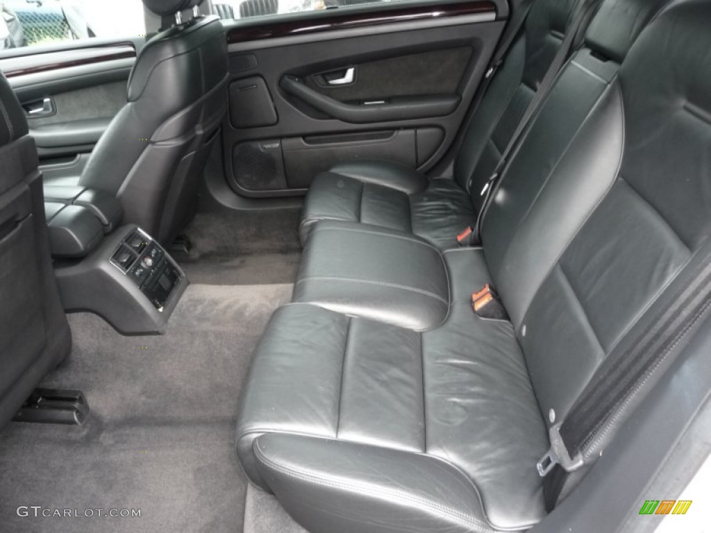 2004 Audi A8 L 4.2 quattro Rear Seat Photo #62851140