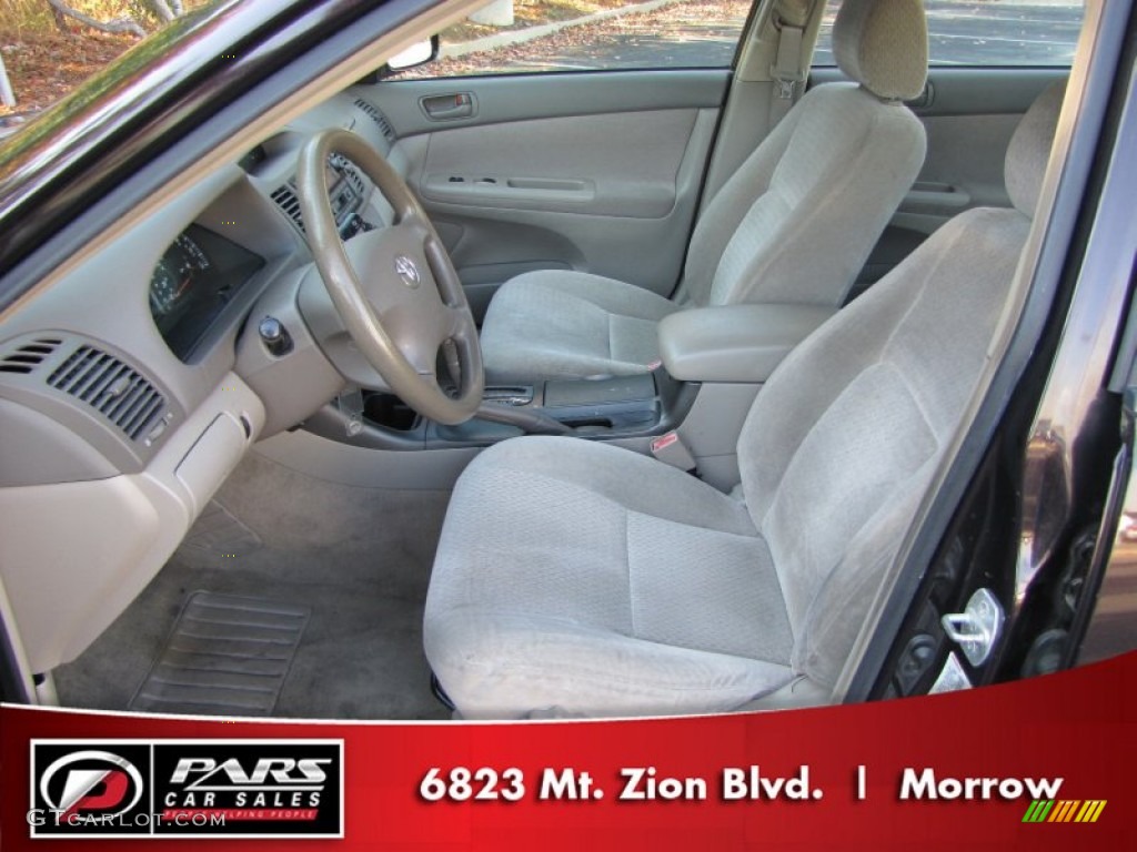 2002 Camry LE - Black Walnut Pearl / Taupe photo #6
