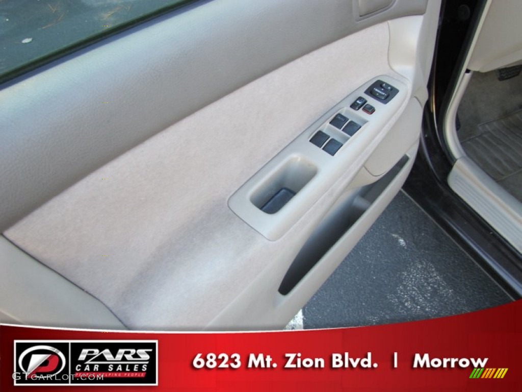 2002 Camry LE - Black Walnut Pearl / Taupe photo #7